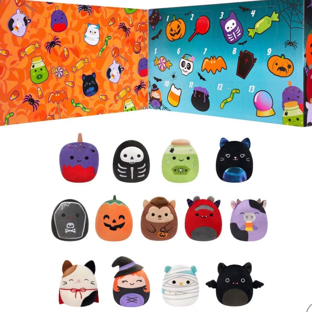 Squishmallows Halloween Surprise Set - Black, Red, White - Picture 3 of 6